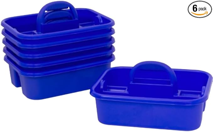 Akro-Mils 09185 Plastic Tote Tool & Supply Cleaning Caddy by Akro-Mils