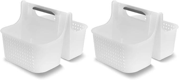 madesmart Large Soft Grip Tote, Under Sink Bathroom Storage, EPA Certified by madesmart%C2%AE