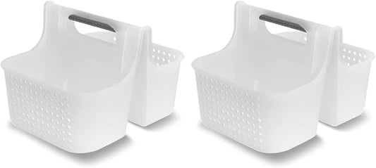 madesmart Large Soft Grip Tote, Under Sink Bathroom Storage, EPA Certified by madesmart%C2%AE