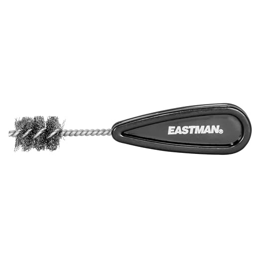 Eastman 3/4 Inch Copper Fitting Cleaning Brush, Plastic Handle by EZ-FLO