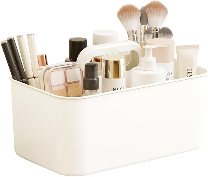 Clear Portable Caddy Tote, Shower Caddy by Vidifor