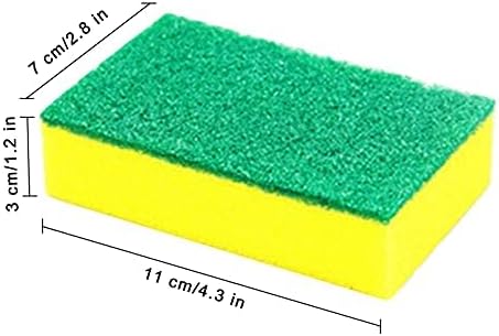 Sponge Individually Wrapped Kitchen Dishwashing Sponge, Non Scratch Scouring Pad - Image 7
