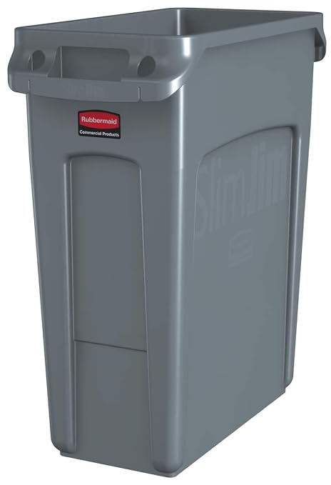 Rubbermaid Commercial Products Slim Jim Trash/Garbage Can by RubbermaidCommercialProducts