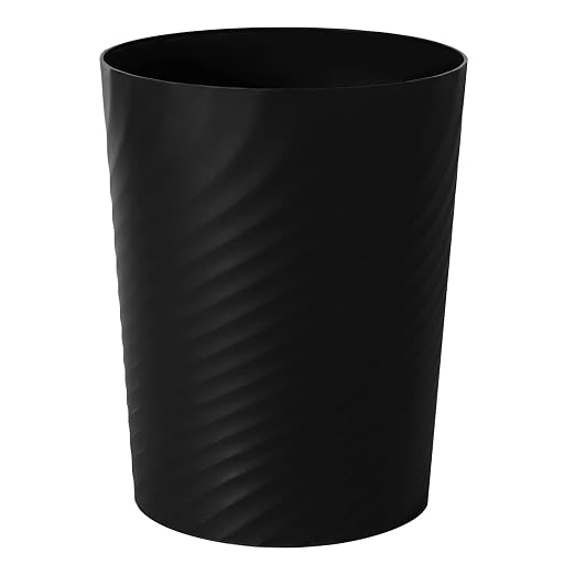 UUJOLY Plastic Small Trash Can Wastebasket, Garbage Container Basket by UUJOLY