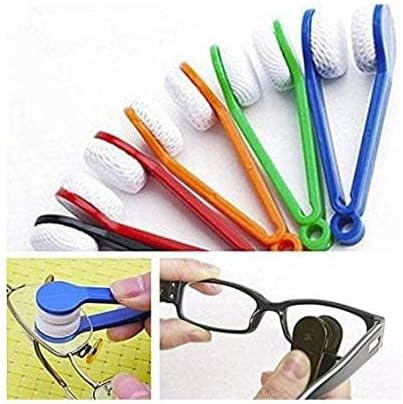 5 PCS Mini Sun Glasses Eyeglass Microfiber Spectacles Cleaner Soft Brush - Image 4