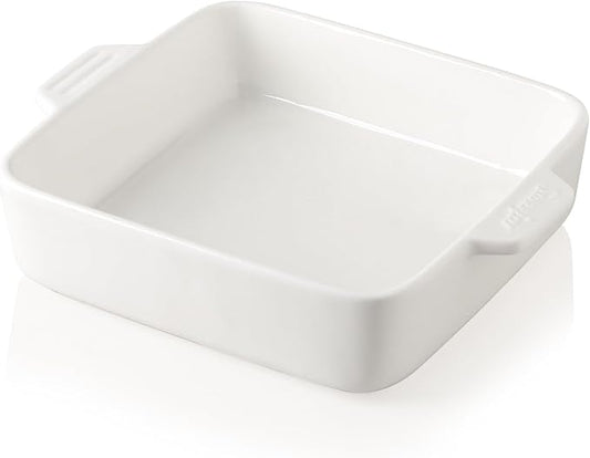 Sweejar Ceramic Baking Dish, 8 x 8 Cake Baking Pan by Sweejarco1949