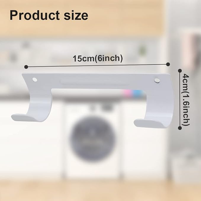 Ironing Board Hanger Wall Mount Ironing Board Holder Organizer Wall Rack - Image 4