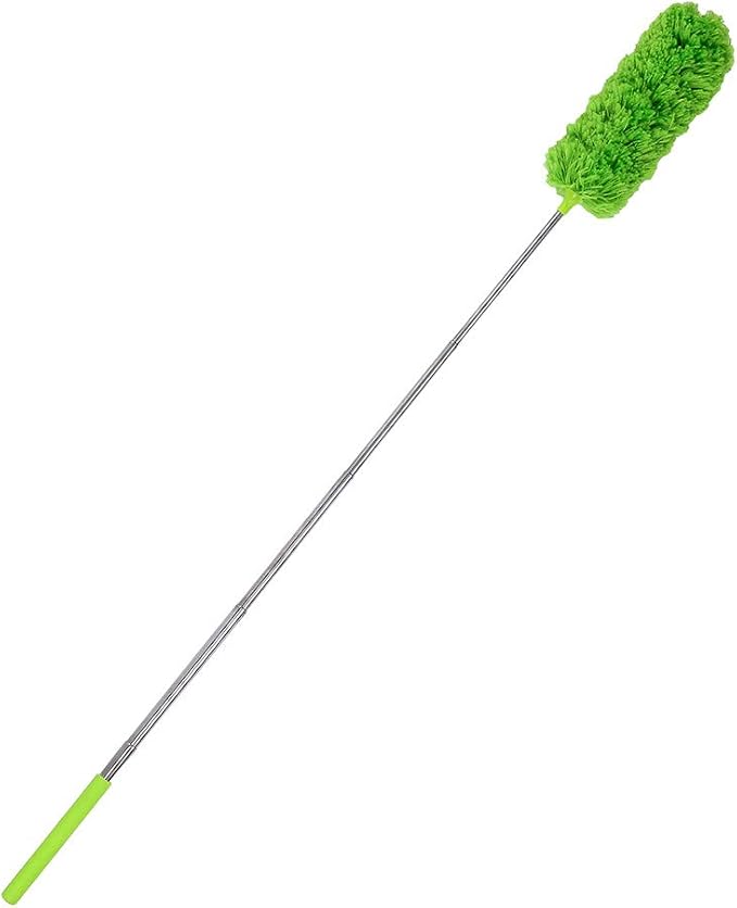 Ceiling Fan Duster with Extension Pole Telescopic Microfibre Brush EXTENDABLE - Image 4