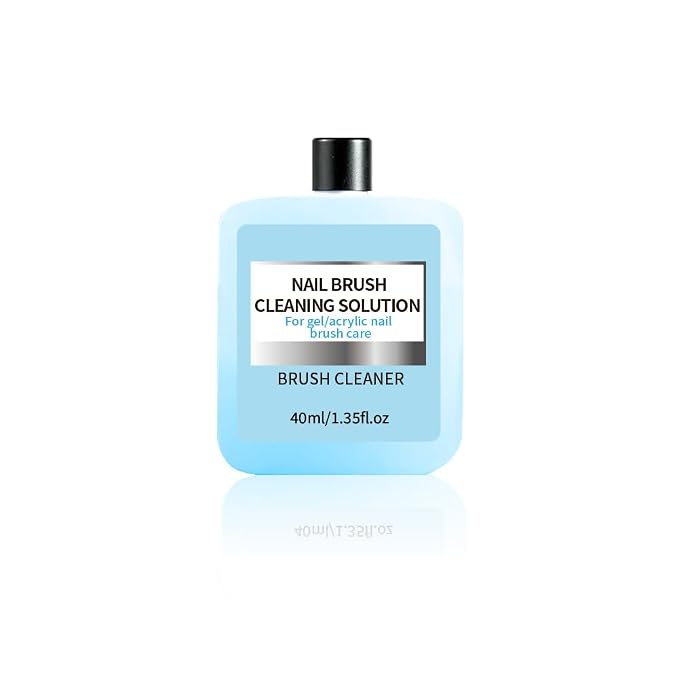 Nail Brush Cleaner 40ml Cleaner Efficient Nail Cleaner by SULLMAR