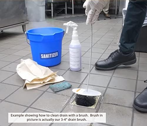 Commercial Floor Drain Cleaning Brush - Image 4