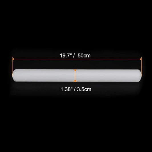 HARFINGTON Fondant Rolling Pin 20 Inch x 1.38 Inch PP Plastic Non-Stick Fondant - Image 2