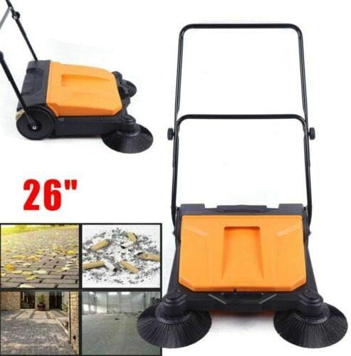 Gdrasuya10 26" Hand Push Sweeper, Household Hand Push Carpet Sweeping Sweeper - Image 8