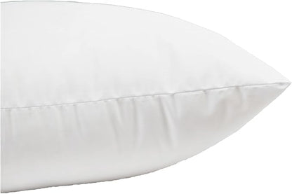 MoonRest® 20x36 Inch Down Alternative Bed Sleeping Pillows - Hotel Quality%100 Cotton Cover Comfort and Support - Hypoallergenic - King - 20x36 Inch