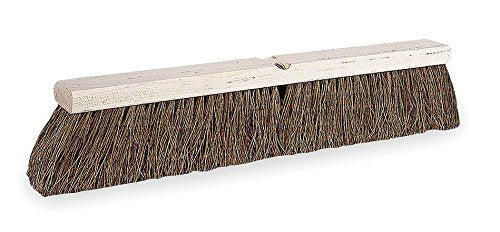 Tough Guy Natural Palmyra Threaded Push Broom Head by Tough+Guy