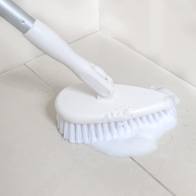 Qaestfy Bathtub Brush Refill Replacement Shower Tub and Tile Cleaning Lock in - Image 6