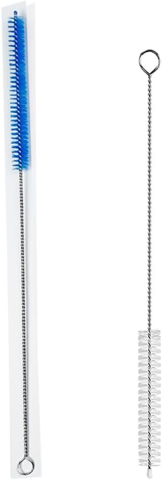 2 Pack Straw Cleaner Brush, Reusable Metal Handles Straw Cleaner Brush Extra by Unknown