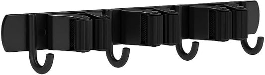 Wall Mount Mop and Broom Holder – Heavy Duty SUS304 Stainless Steel Organizer by Unknown