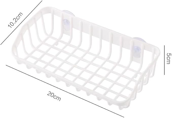 Pink Multifunctional Drain Rack, Hanging Storage Rack Drain Rack Sink Shelf - Image 9