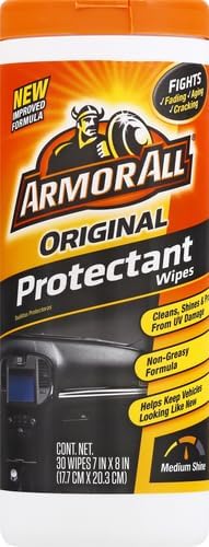 Armor All Original Protectant Wipes, Car Interior Cleaner Wipes - Image 2