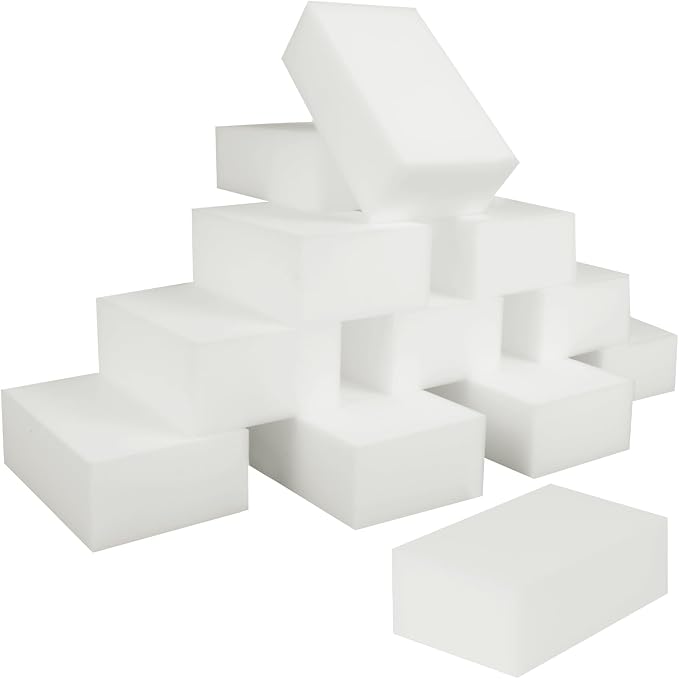 50 Pack Extra Large Eraser Sponge, Extra Thick and Long Lasting, Kitchen & by Unknown