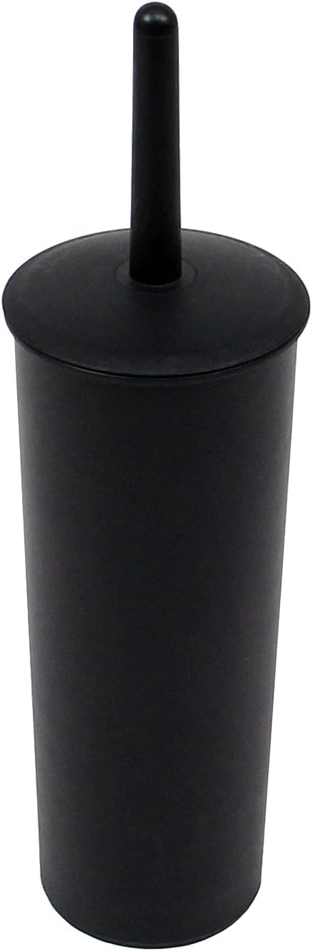 Casaphoria Compact Freestanding Plastic Toilet Bowl Brush and Holder by Casaphoria