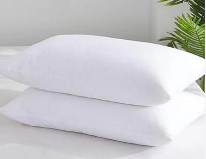 MoonRest® 20x36 Inch Down Alternative Bed Sleeping Pillows - Hotel Quality%100 Cotton Cover Comfort and Support - Hypoallergenic - King - 20x36 Inch