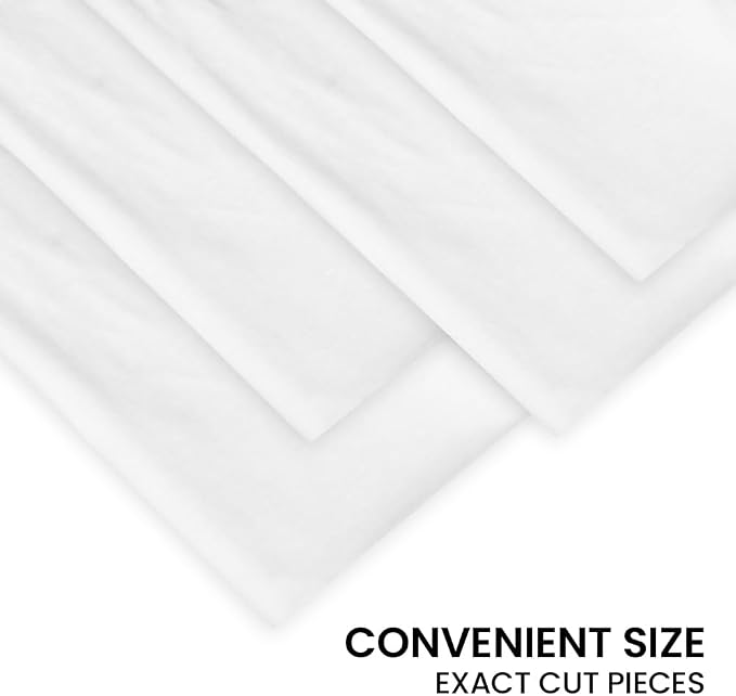 24 Pack New Lint Free Rags, 100% Cotton Cloth - Image 4