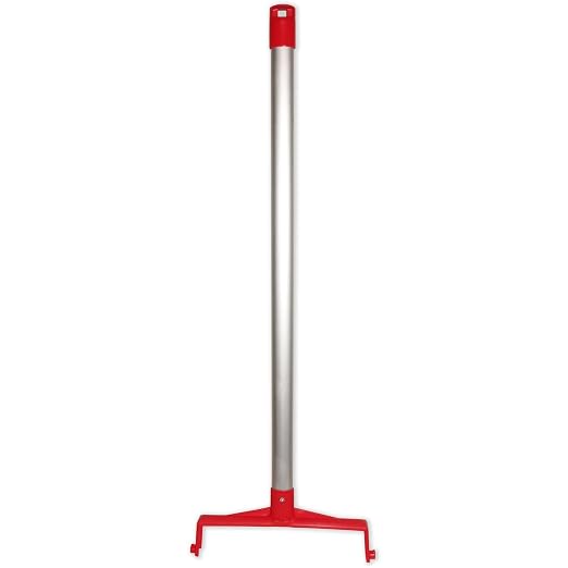 SPARTA Upright Dustpan with Aluminum Handle, Serrated Edge - Image 3