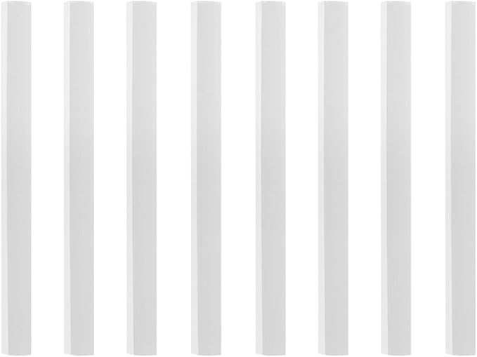 SOIMISS 8pcs Dustpan Rubber Edge Lip Replacement Strips Soft 26cm Repair by SOIMISS