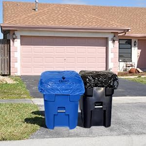 64 Gallon Trash Can Cover Odor Eliminating Bag - Image 8
