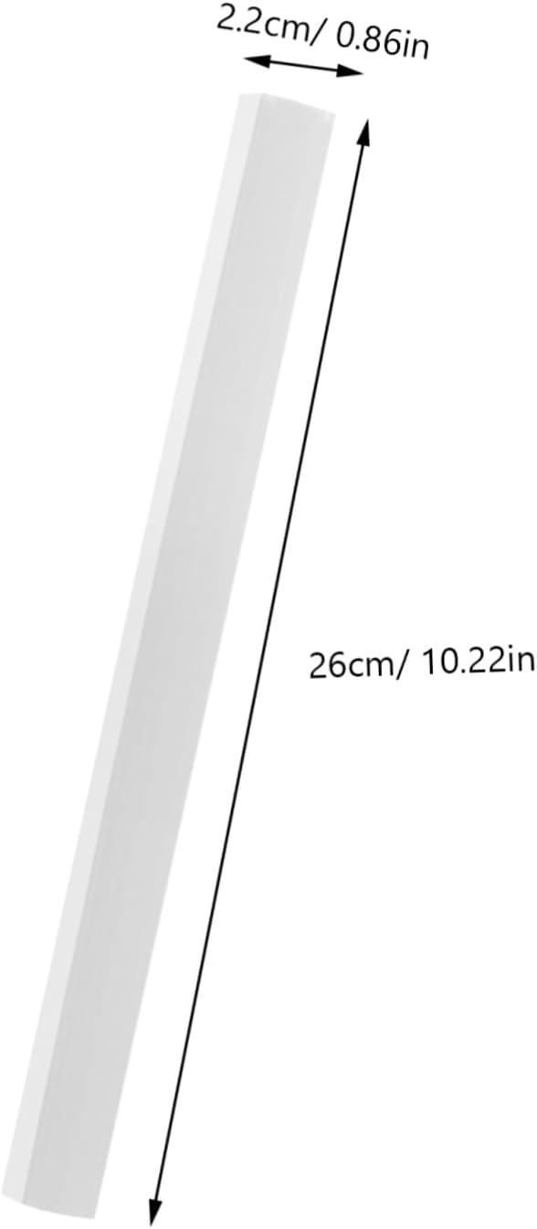 FRCOLOR 4pcs Rubber Dustpan Lip Replacement and Edge Strip Grey Broom Accessory - Image 2