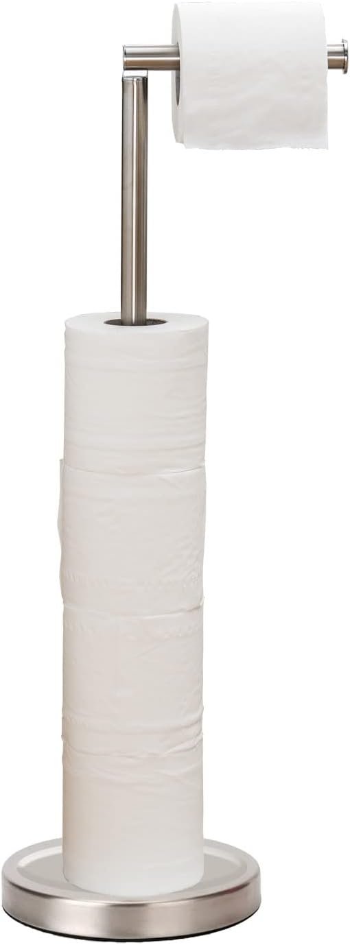 Toilet Paper Holder Stand Bathroom Toilet Paper Storage by Noonext+