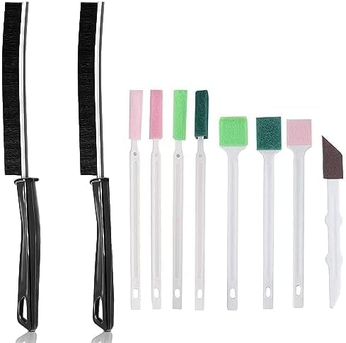Crevice Cleaning Brushes Tool kit Small Brush Disposable Toilet Brush Deep by JWCE.