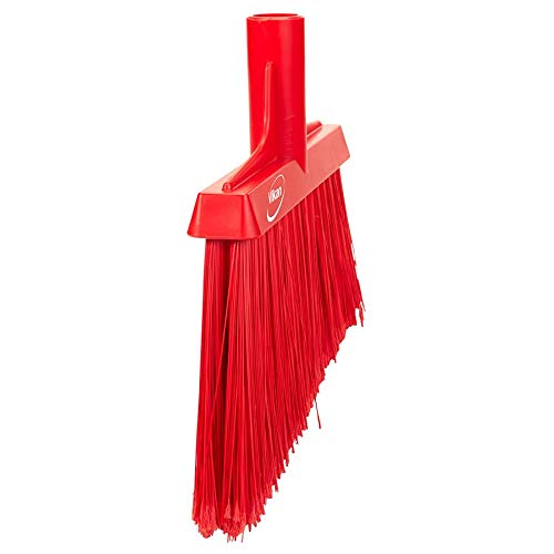 Vikan 29164 Flagged, Soft Angled Broom Red - Image 2