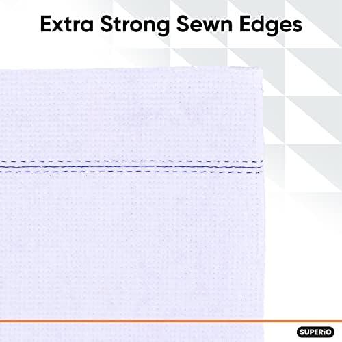 Superio White Squeegee Cloths for Cuban-Style Mop, Israeli Spunja Cleaning Mop - Image 4