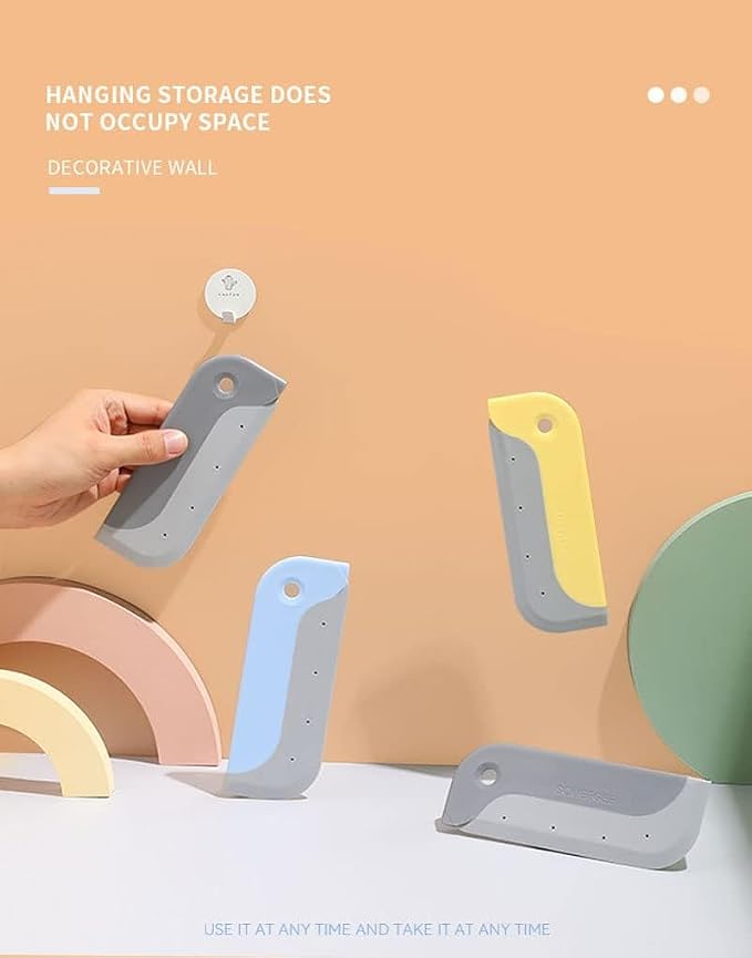 Amouy Small Rubber Squeegee, Kitchen Sink Squeegee - Image 8