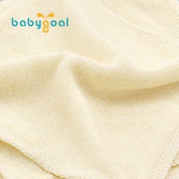 babygoal 12-Pack Rayon from Bamboo Baby Cloth Wipes- Reusable & Washable Small - Image 5