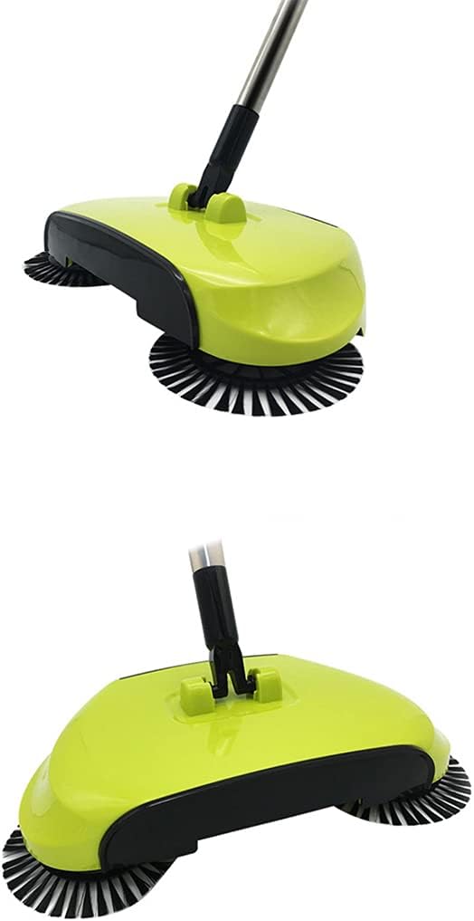 Hand Push Sweeper, Manual Sweeper, Carpet Sweeper, 360 Degree Rotating Floor Mop - Image 4