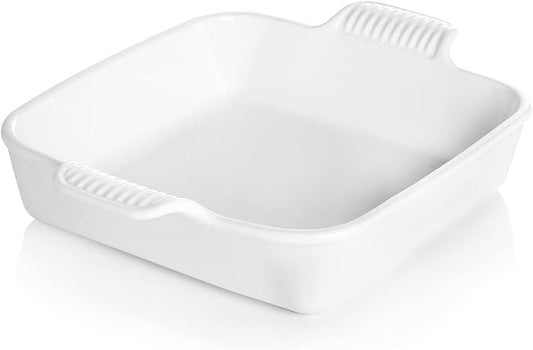 Sweejar Ceramic Baking Dish, 9 x 9 Cake Baking Pan by Sweejarco1949