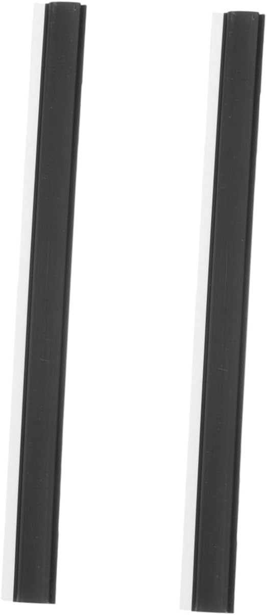 Angoily Dustpan Replacement Edge Strip 2-Pack Soft Rubber Lip Protector by Angoily