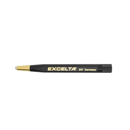 Excelta 267 Fiberglass Scratch Brush, Retractable and Refillable Pen Style Tool by Excelta