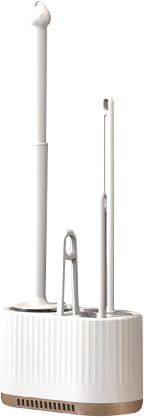 Basaza Toilet Brush and Holder Set Toilet Bowl Cleaning Brush and Holder by Bazasa