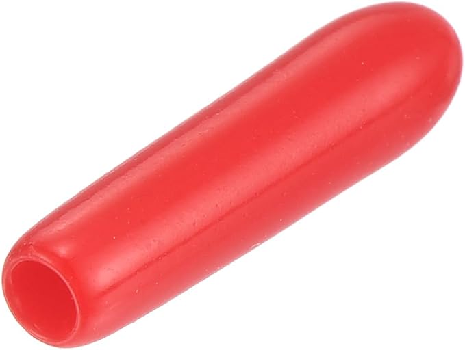 uxcell 20pcs Rubber End Caps 1.8mm ID Vinyl Round Tube Bolt Cap Cover Thread by uxcell