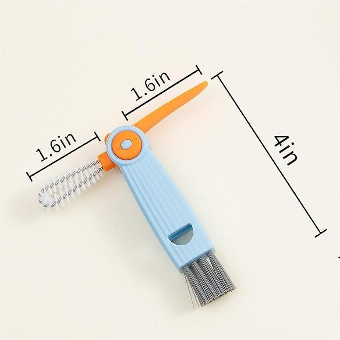 Chemimoso 3 in 1 Cup Lid Gap Cleaning Brush Set, Home Kitchen Crevice Cleaning - Image 3