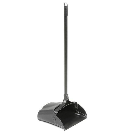 Rubbermaid FG253100BLA Lobby Pro Upright Dust Pan, Case of 6 by Rubbermaid