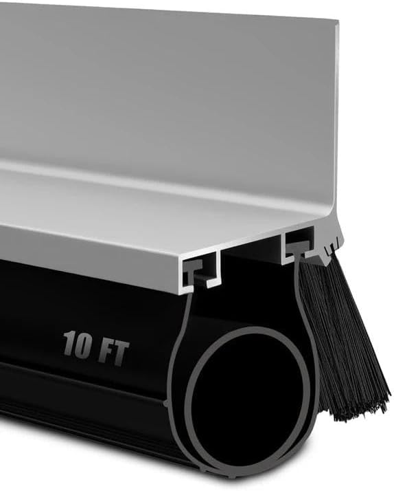 10FT Garage Door Seal Kit and Track Retainer Kit by Unknown