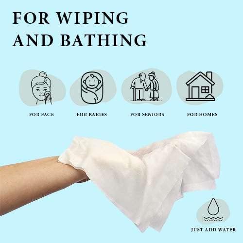Disposable Dry Wipes, Incontinence, Baby Care, Makeup Removal – 9.5" x 13.5" - Image 4