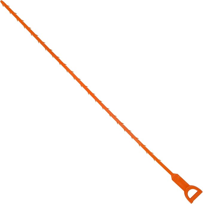 Drain Clog Remover, 25.2inch Flexible Long Pipe Snake Hair Clogs Catcher by Haomaomao