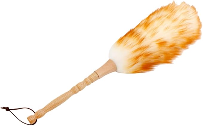 Electrostatic Dusting Brush Wool Duster by LALADEFIEE
