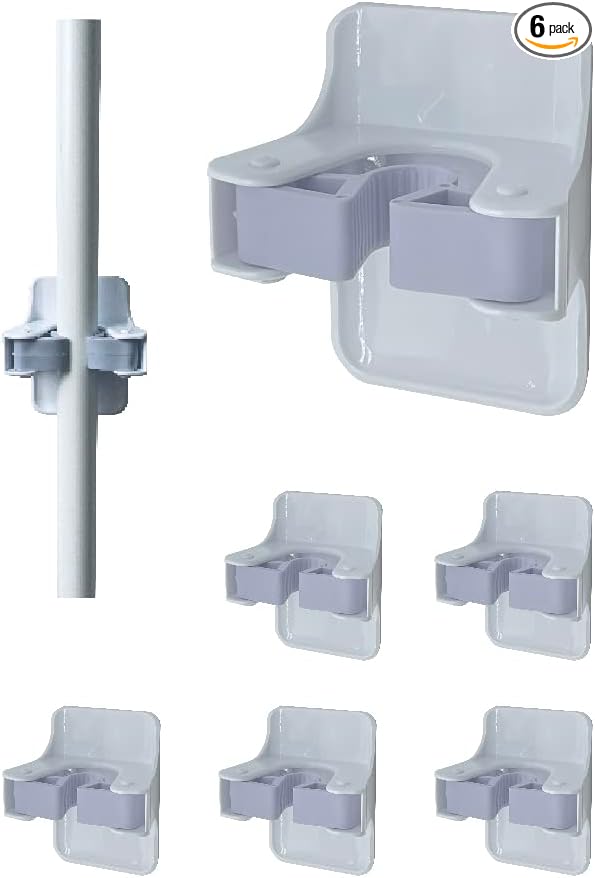 Command Broom Holder Wall Mount 6pcs by aeHave